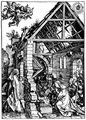 Dürer, Albrecht: Folge zum »Marienleben«, Szene: Die Geburt Christi