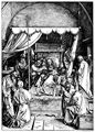 Dürer, Albrecht: Folge zum »Marienleben«, Szene: Der Tod Mariens
