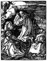 Dürer, Albrecht: Folge der »Kleinen Passion«, Szene: Christus am Ölberg