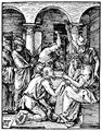 Dürer, Albrecht: Folge der »Kleinen Passion«, Szene: Die Dornenkrönung Christi