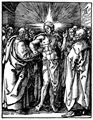 Dürer, Albrecht: Folge der »Kleinen Passion«, Szene: Der ungläubige Thomas
