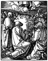 Dürer, Albrecht: Folge der »Kleinen Passion«, Szene: Christi Himmelfahrt