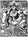 Dürer, Albrecht: Folge der »Kleinen Passion«, Szene: Das Jüngste Gericht