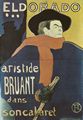 Toulouse-Lautrec, Henri de: Plakat »Bruant in l'Eldorado«