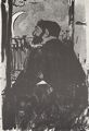 Toulouse-Lautrec, Henri de: Illustration zu den Gedichten Jean Goudezkis »Vieilles Histoires«, Durchwachte Nacht
