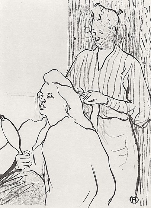 Toulouse-Lautrec, Henri de: Illustration fr das Programmheft des Theaterstckes »Une Faillite«
