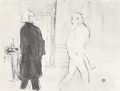Toulouse-Lautrec, Henri de: Antoine und Gémier in dem Stück »Une Faillite«