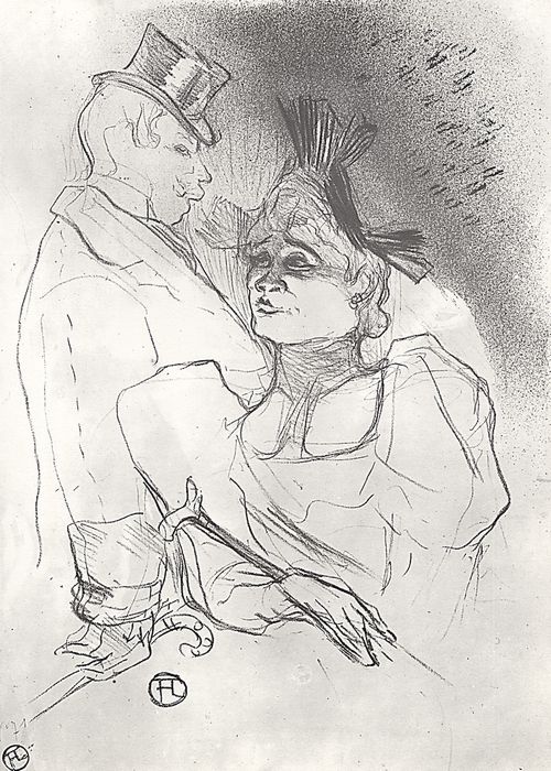 Toulouse-Lautrec, Henri de: Marcelle Lender und Baron