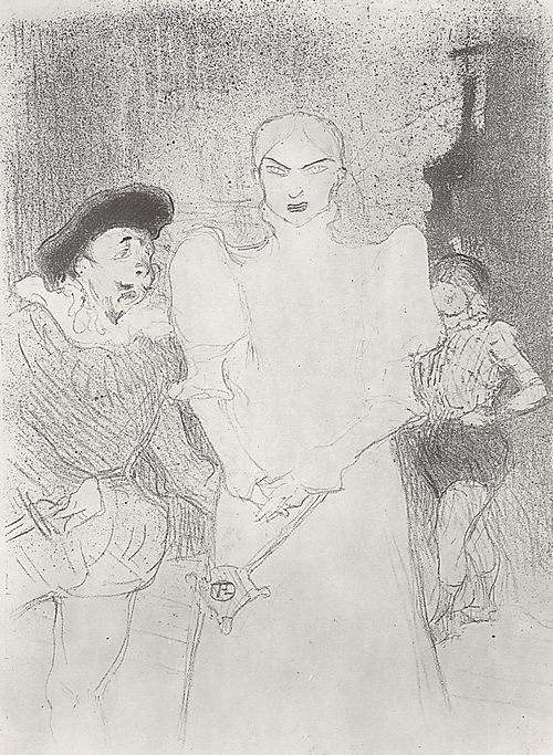 Toulouse-Lautrec, Henri de: Rose Caron in »Faust«