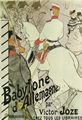 Toulouse-Lautrec, Henri de: Plakat für das Buch »Babylone d'Allemagne« von Victor Joze