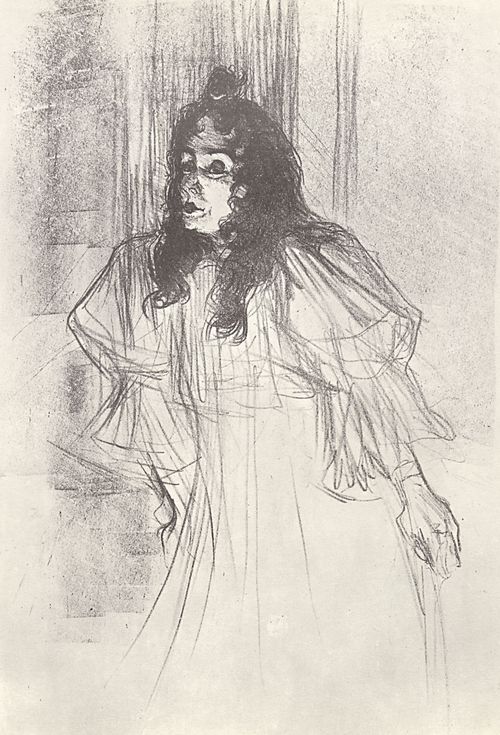 Toulouse-Lautrec, Henri de: May Belfort mit aufgelsten Haaren