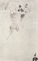 Toulouse-Lautrec, Henri de: Einladungskarte von Alexandre Natanson