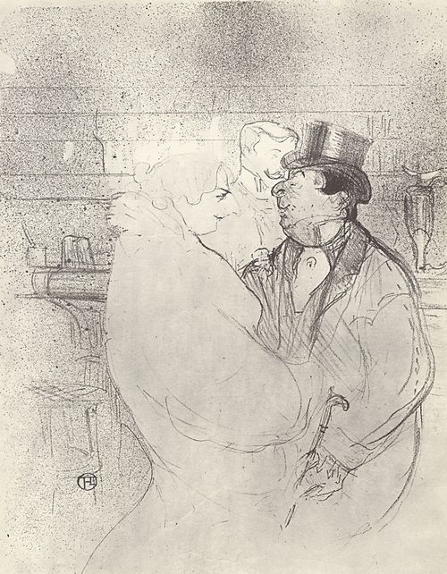 Toulouse-Lautrec, Henri de: Ida Heath in der Bar