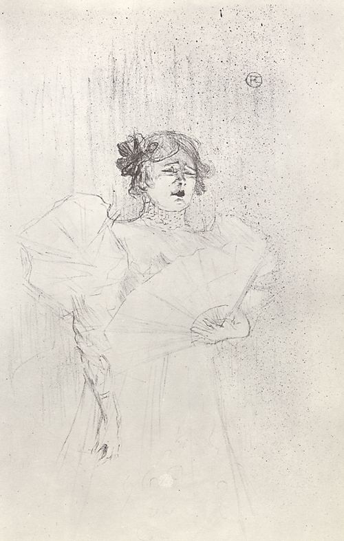 Toulouse-Lautrec, Henri de: Luce Myrs von vorne