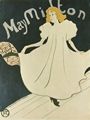 Toulouse-Lautrec, Henri de: Plakat »May Milton«