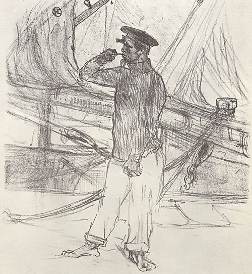 Toulouse-Lautrec, Henri de: Der gerucherte Hering