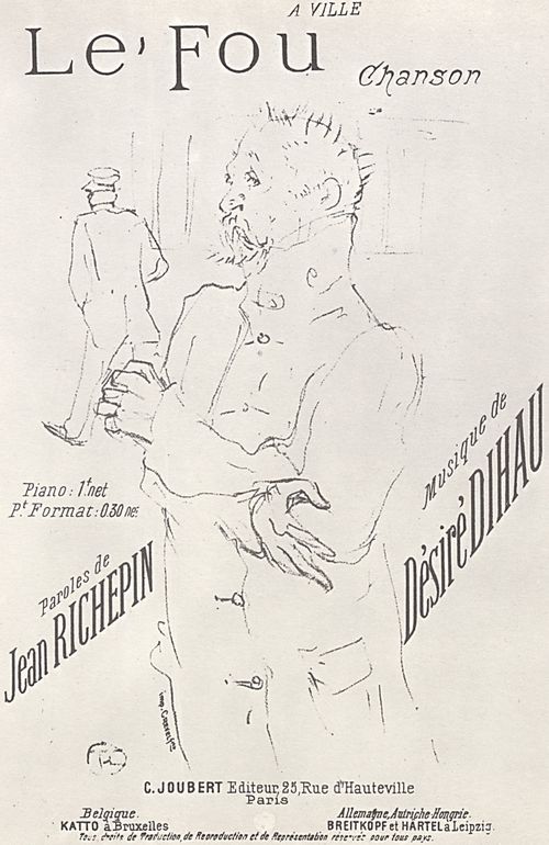 Toulouse-Lautrec, Henri de: Plakat »Le Fou«