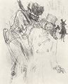 Toulouse-Lautrec, Henri de: Illustration zu Clemeceau's »Am Fuß des Sinai«