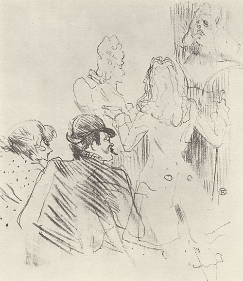 Toulouse-Lautrec, Henri de: Huldigung fr Molire im Thtre Antoine