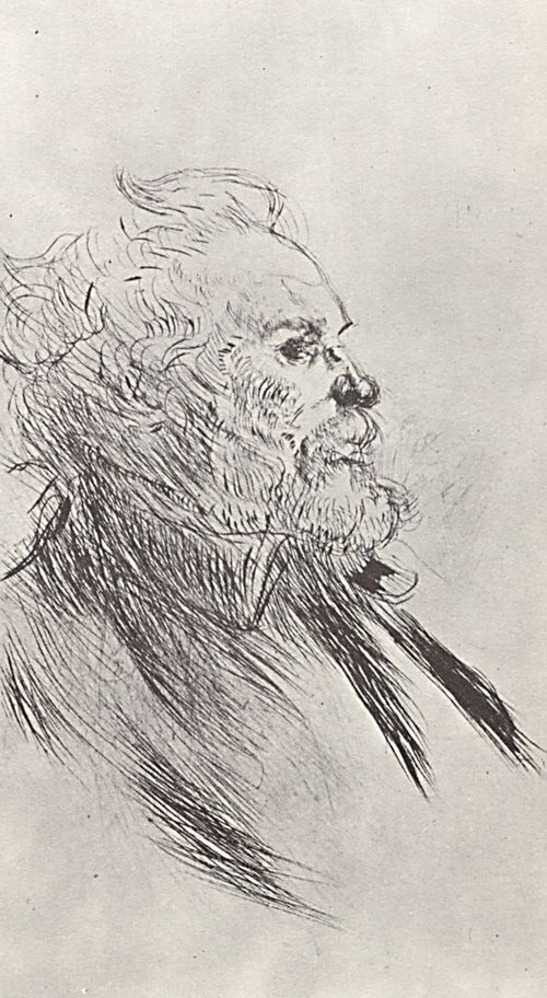 Toulouse-Lautrec, Henri de: Portrt des Malers und Stechers Charles Maurin