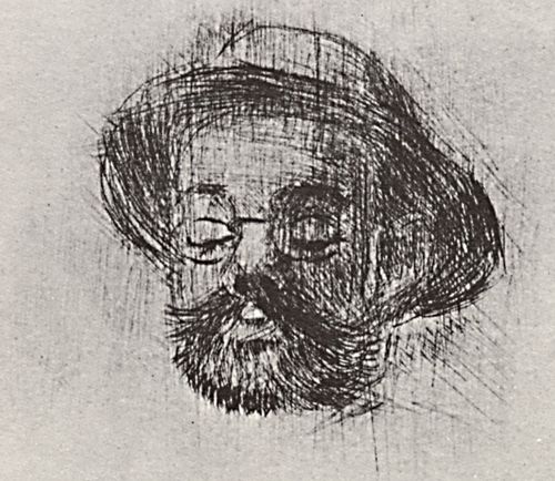 Toulouse-Lautrec, Henri de: Portrt des Henry Somm