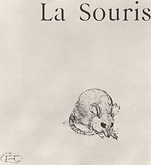 Toulouse-Lautrec, Henri de: Illustration zu Jules Renards »Histoires naturelles«, Die Schnecke