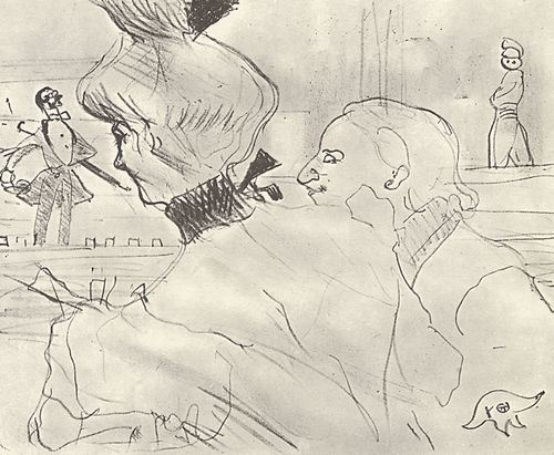 Toulouse-Lautrec, Henri de: Paar im Konzertcaf