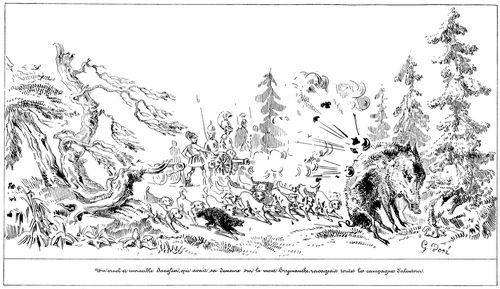 Dor, Gustave: Illustration zu »Die Taten des Herkules«