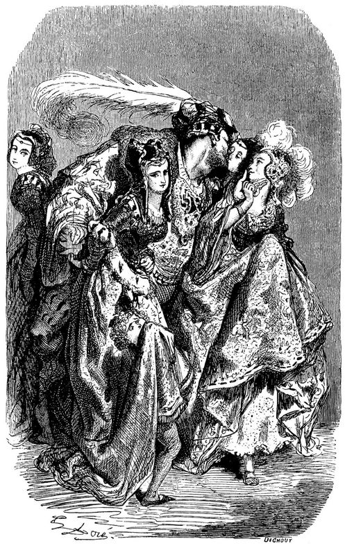Dor, Gustave: Illustration zu Balzacs »Tolldreiste Geschichten«
