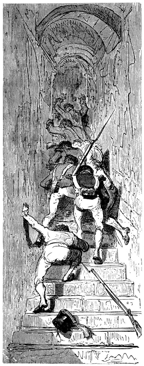 Dor, Gustave: Illustration zu Ernest Lpines »Histoire du capitaine Castagnette«