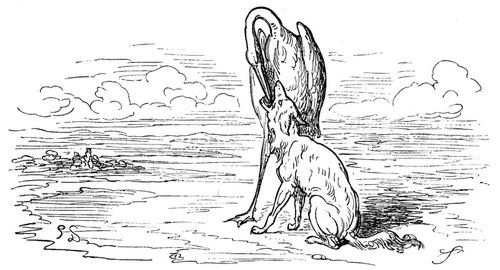 Dor, Gustave: Illustration zu Lafontaines »Fabeln«
