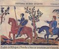 Spanischer Holzschneider des frühen 19. Jahrhunderts: Die Geschichte des Don Quijote