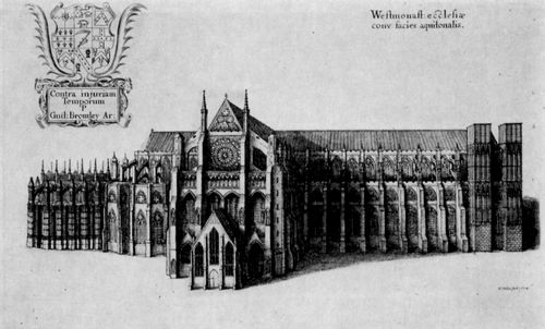 Hollar, Wenzel: London, Westminster Abbey