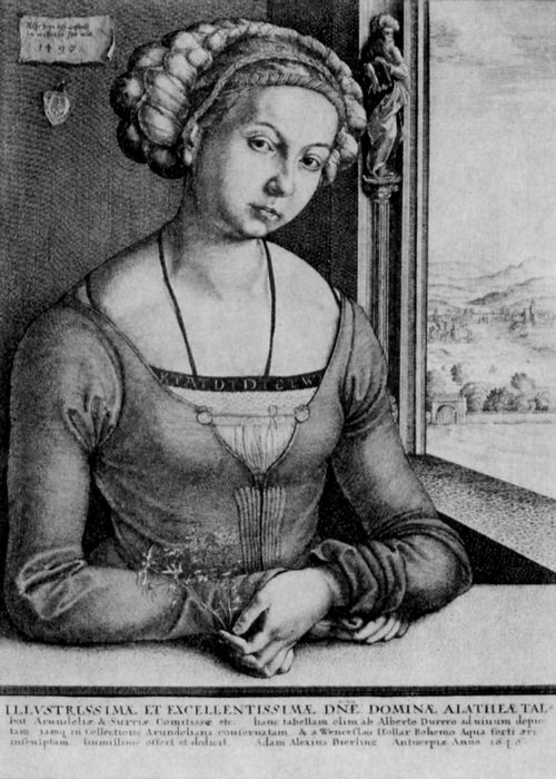 Hollar, Wenzel: Porträt eines Mädchens aus der Familie Fürleger