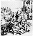 Dürer, Albrecht: Das ungleiche Paar (Der Liebesantrag)