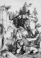 Dürer, Albrecht: Büßender Hl. Hieronymus in der Wüste