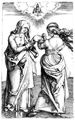 Dürer, Albrecht: Die Jungfrau mit dem Christuskind und Hl. Anna (Hl. Anna selbdritt)