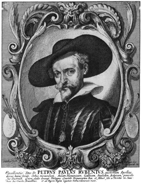 Hollar, Wenzel: Portrt des Peter Paul Rubens