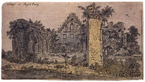Seghers, Hercules Pietersz.: Die Ruinen der Abtei Rijnsburg