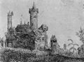 Seghers, Hercules Pietersz.: Burg mit hohen Trmen