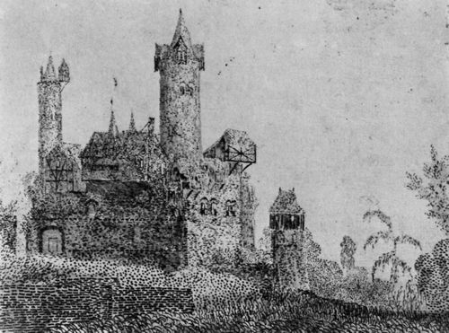 Seghers, Hercules Pietersz.: Burg mit hohen Trmen