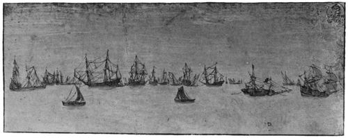 Seghers, Hercules Pietersz.: Die kleinen Schiffe