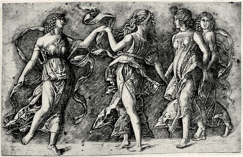 Mantegna, Andrea (Schule): Vier tanzende Frauen