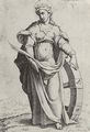 Carracci, Agostino: Folge von »Heiligen Frauen«, Hl. Katharina