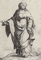 Carracci, Agostino: Folge von »Heiligen Frauen«, Hl. Lucia