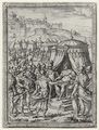 Castello, Bernardo: Illustration zu Torquato Tassos »La Gerusalemme Liberata«, Rinaldos Rüstung