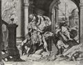 Carracci, Agostino: Die Flucht von Aeneas und seiner Familie aus Troja