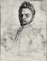 Carracci, Agostino: Porträt des Giovanni Gabrielli, genannt »Il Sivello«