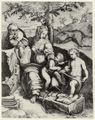 Tibaldi, Domenico: Die Heilige Familie unter einer Eiche