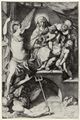 Carracci, Annibale: Die Heilige Familie mit Johannes dem Täufer und dem Erzengel Michael